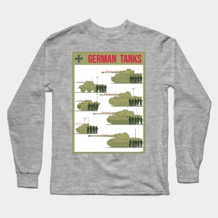 German Tanks Long Sleeve T-Shirt